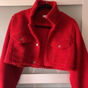CROP JACKET WOOL